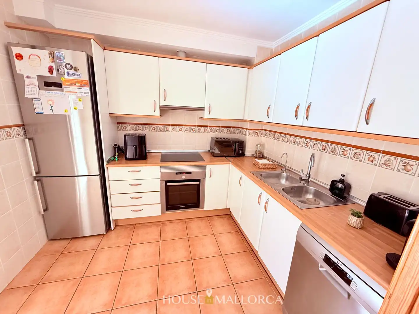 Cocina de Planta baja en venta en Marratxí con Aire acondicionado, Jardín privado y Terraza