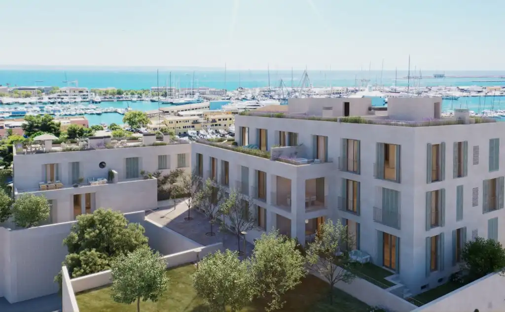 Vista exterior de Planta baixa en venda en  Palma de Mallorca amb Aire condicionat, Calefacció i Jardí privat