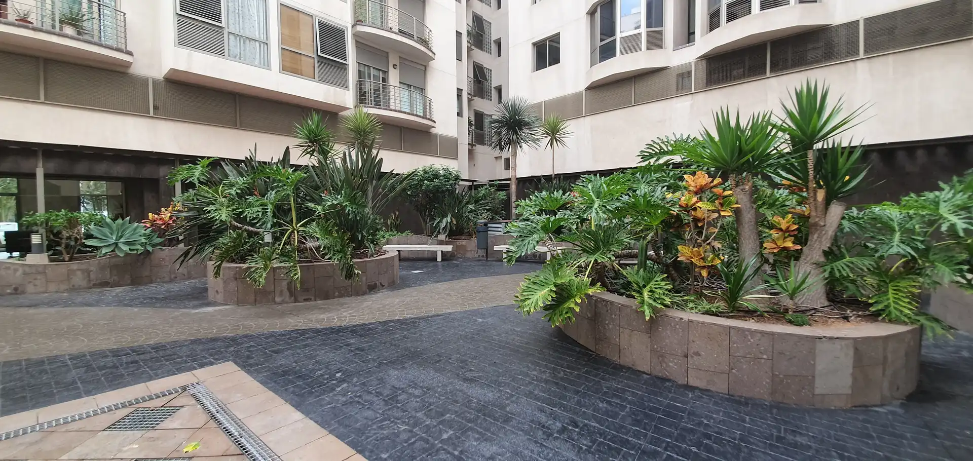 Terrace of Flat for rent in Santa Cruz de Tenerife  with Private garden, Parquet flooring and Terrace