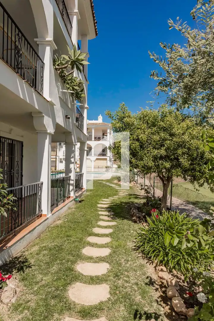 Jardín de Ático en venta en Mijas con Aire acondicionado, Calefacción y Terraza