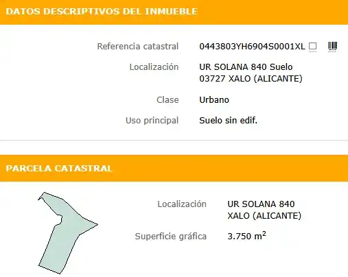 Rural land for sale in Urbanización Solana 941, imagen 4