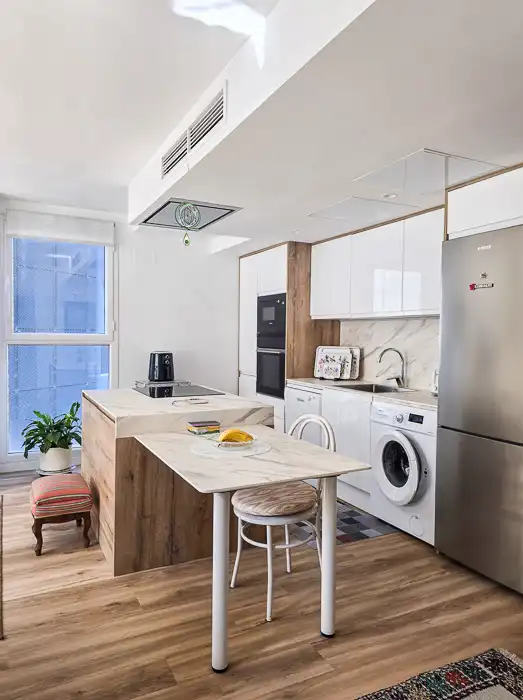 Cocina de Loft en venta en San Sebastián de los Reyes con Aire acondicionado, Calefacción y Terraza