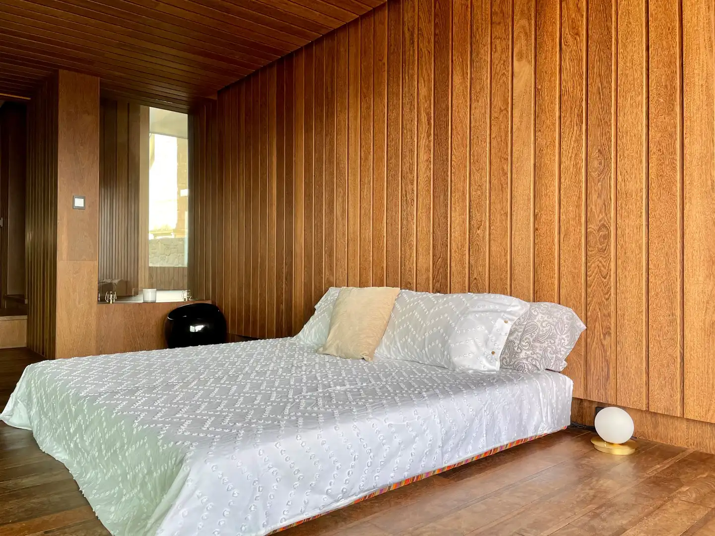 Bedroom of Houses for rent in Vilaboa  with Private garden, Parquet flooring and Terrace