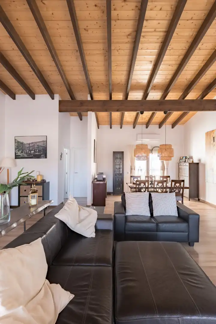 Sala de estar de Casa o chalet en venta en Candelaria con Aire acondicionado, Jardín privado y Parquet