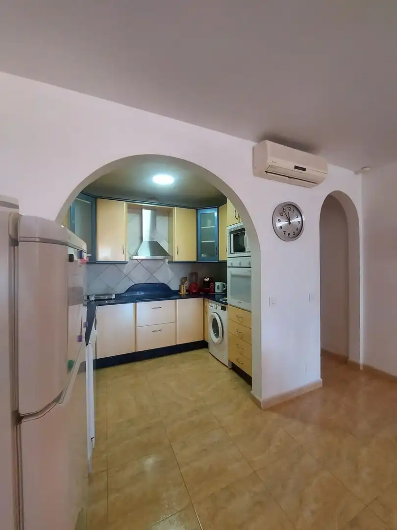 Kitchen of Flat for sale in Mojácar  with Air Conditioner, Terrace and Swimming Pool