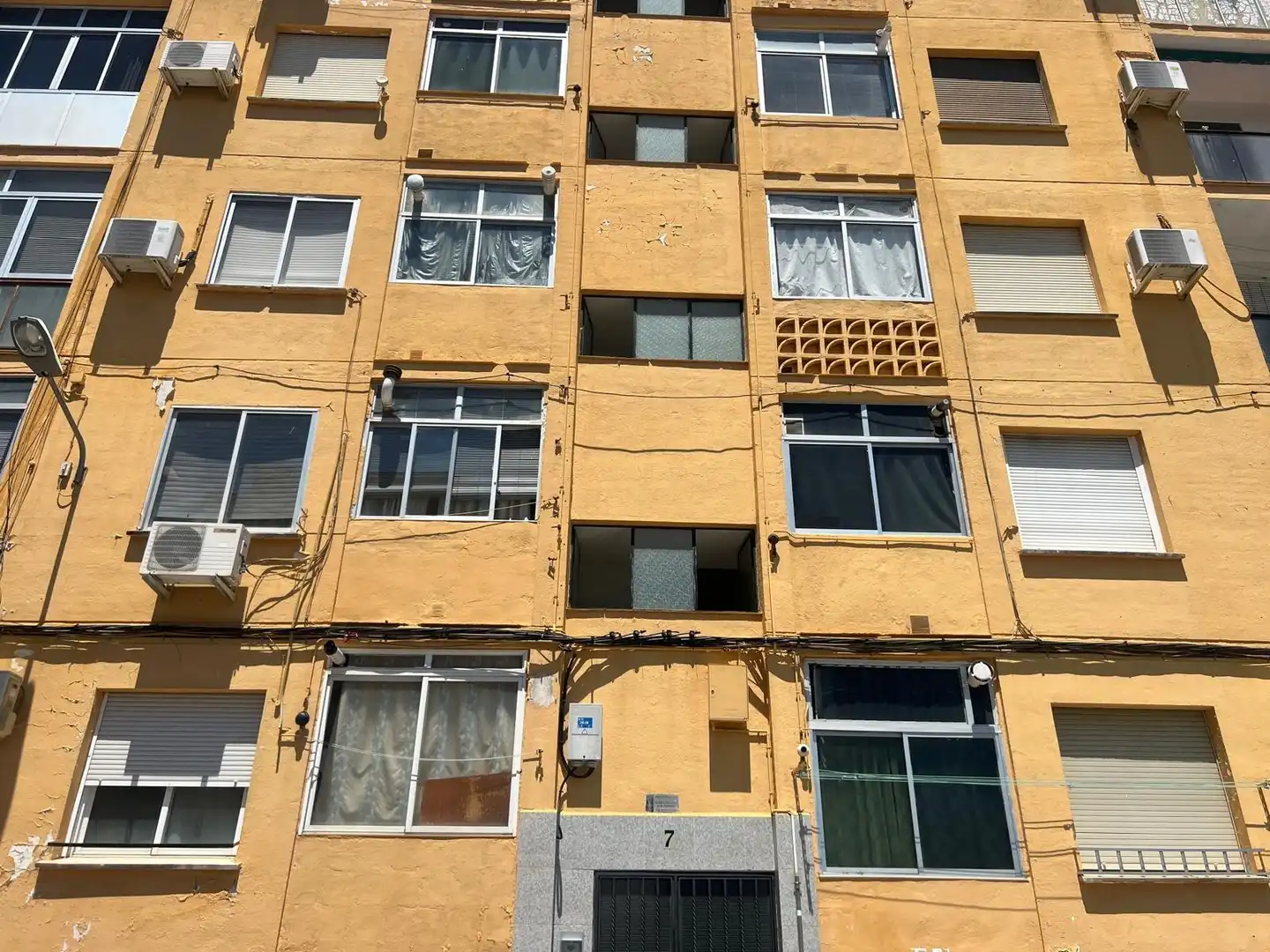 Exterior view of Flat for rent in Plasencia  with Air Conditioner, Terrace and Furnished