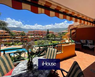 Terrassa de Apartament de lloguer en Puerto de la Cruz amb Traster i Moblat