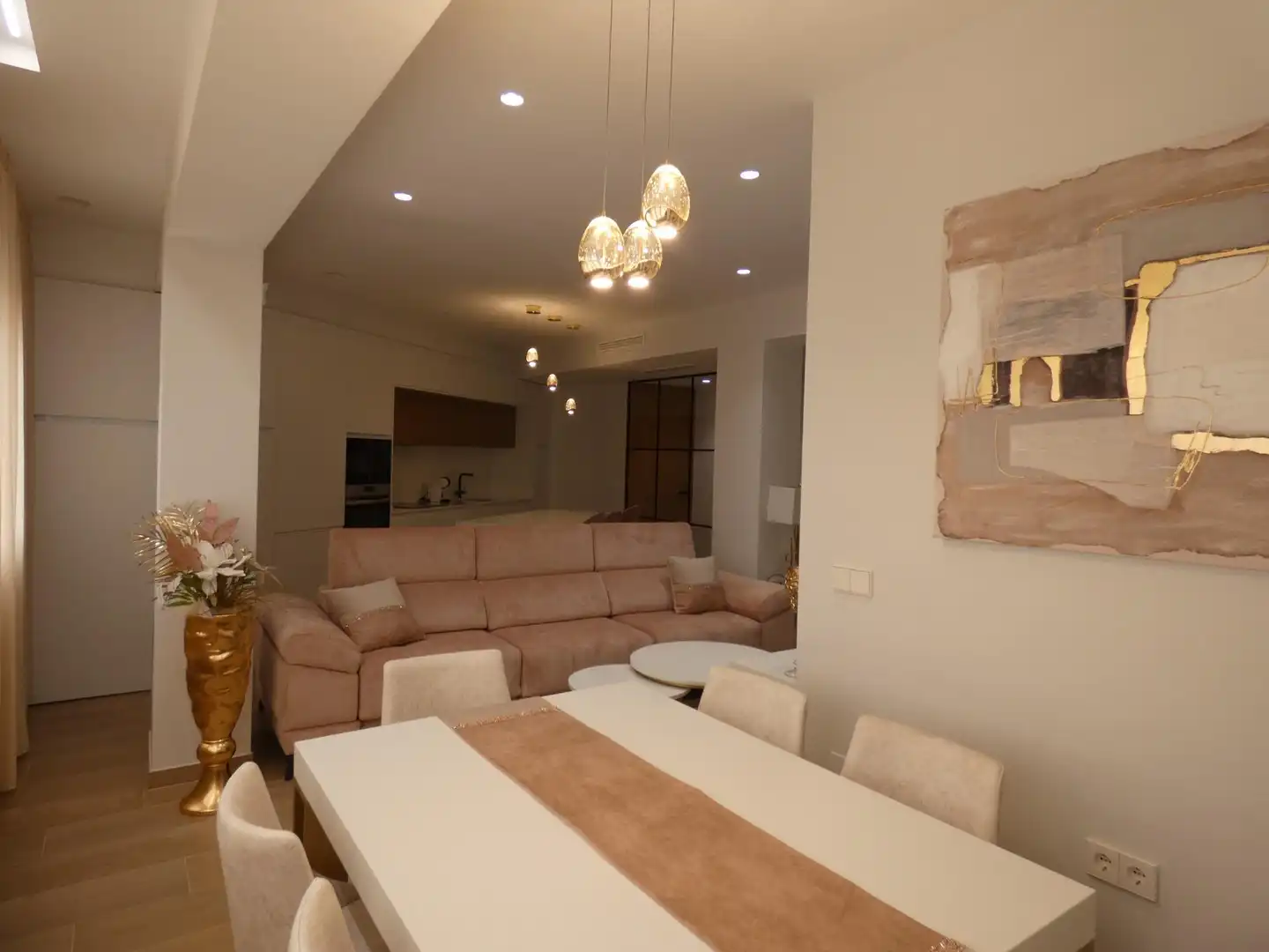 Wohnzimmer von Wohnung zum Verkauf in Alcantarilla mit Klimaanlage und Heizung
