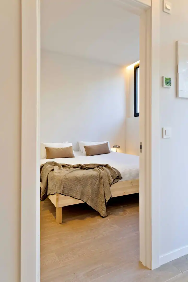 Bedroom of Flat for rent in Valencia  with Air Conditioner, Furnished and Washing machine