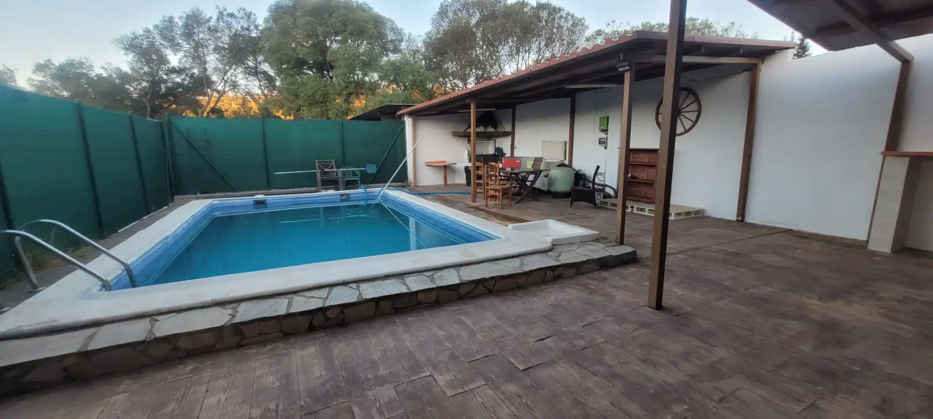 Piscina de Finca rústica en venda en Los Barrios amb Jardí privat, Piscina i Moblat