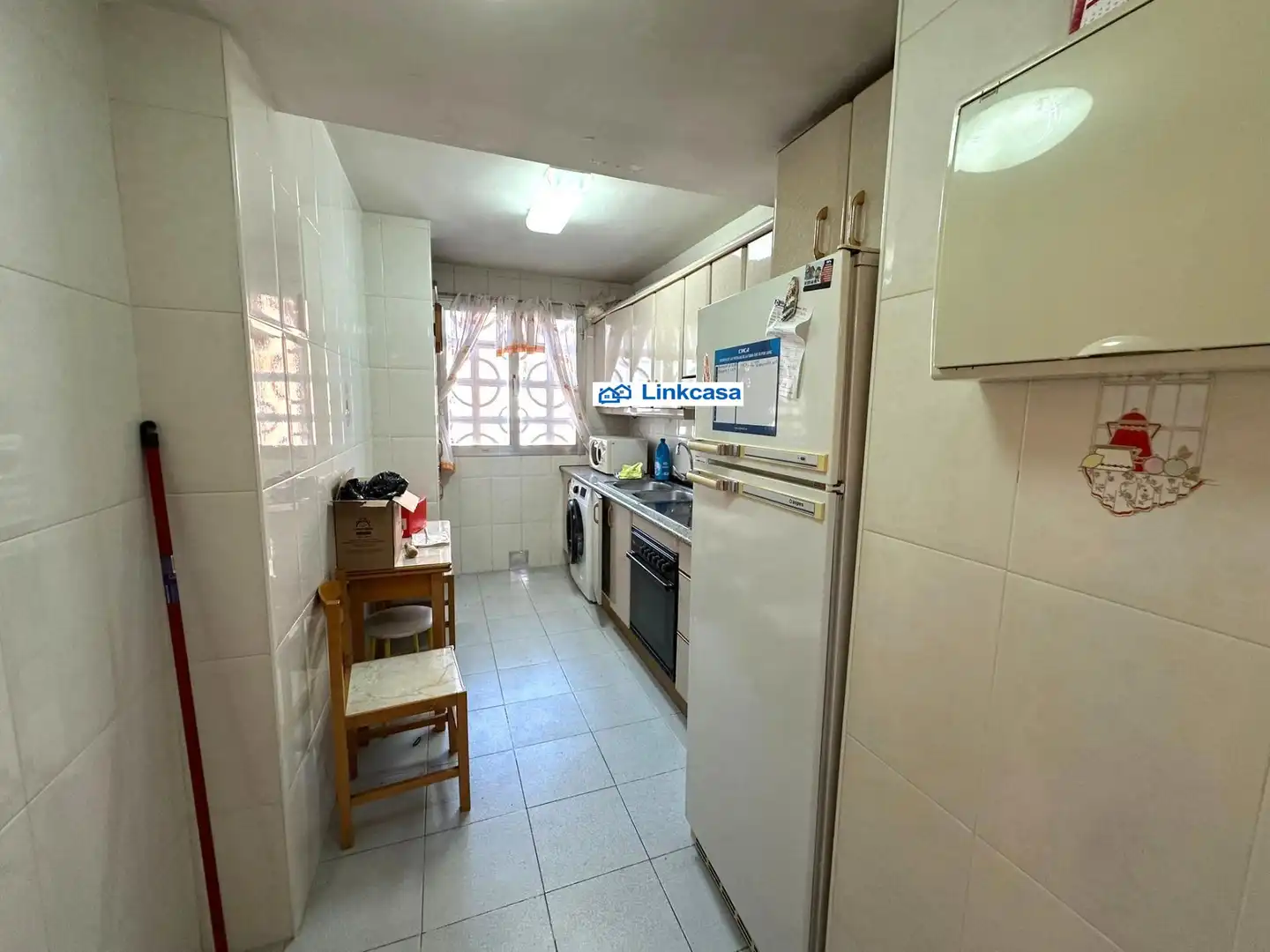 Kitchen of Flat for sale in Madrid  with Heating, Terrace and Furnished