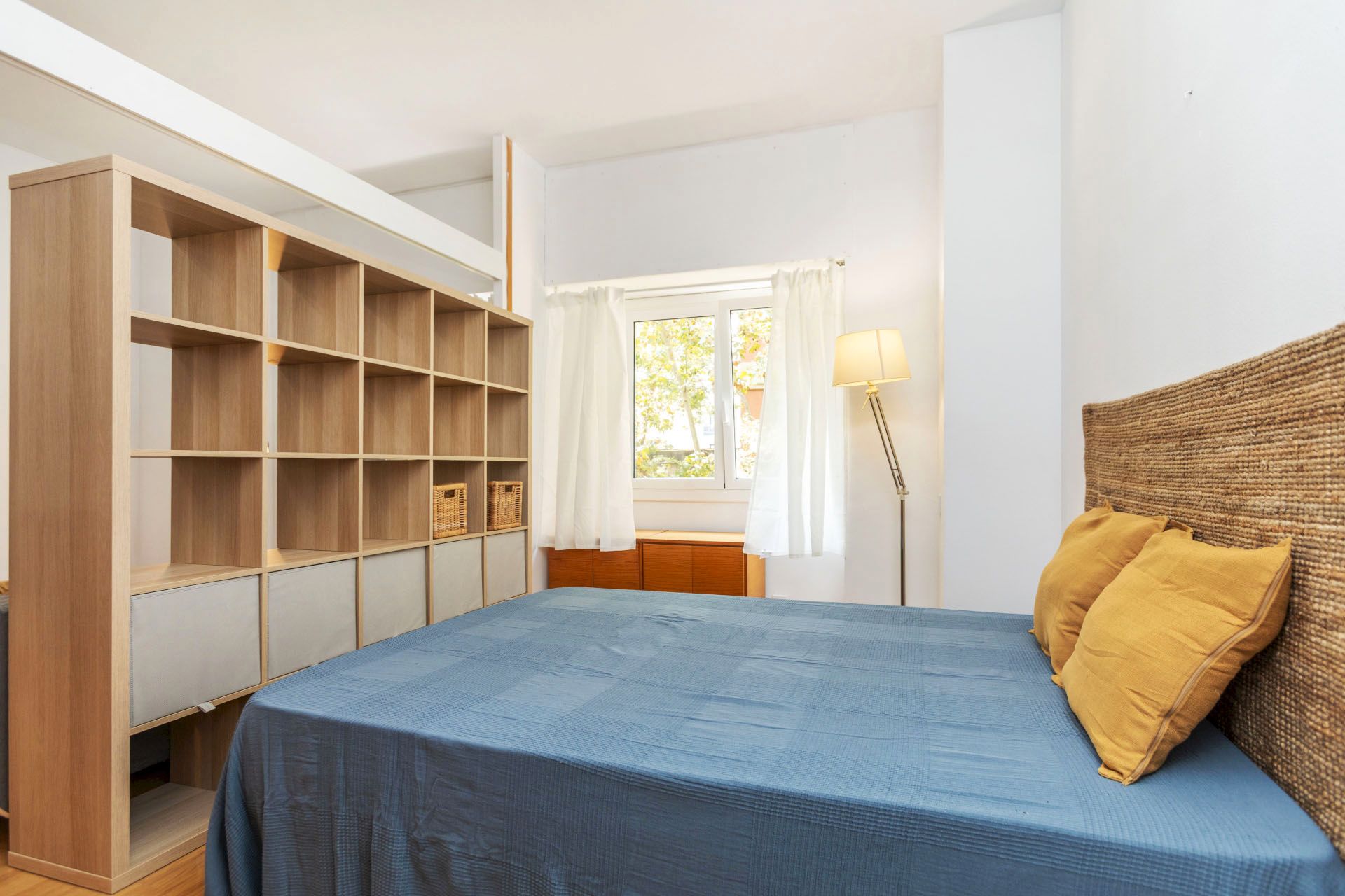 Bedroom of Flat to rent in  Barcelona Capital  with Parquet flooring and Furnished
