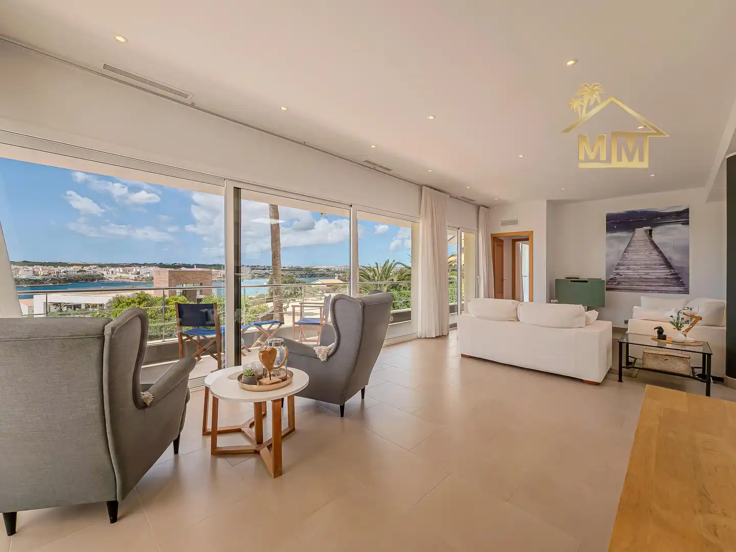 Living room of Houses for sale in Maó - Mahón  with Air Conditioner, Heating and Private garden