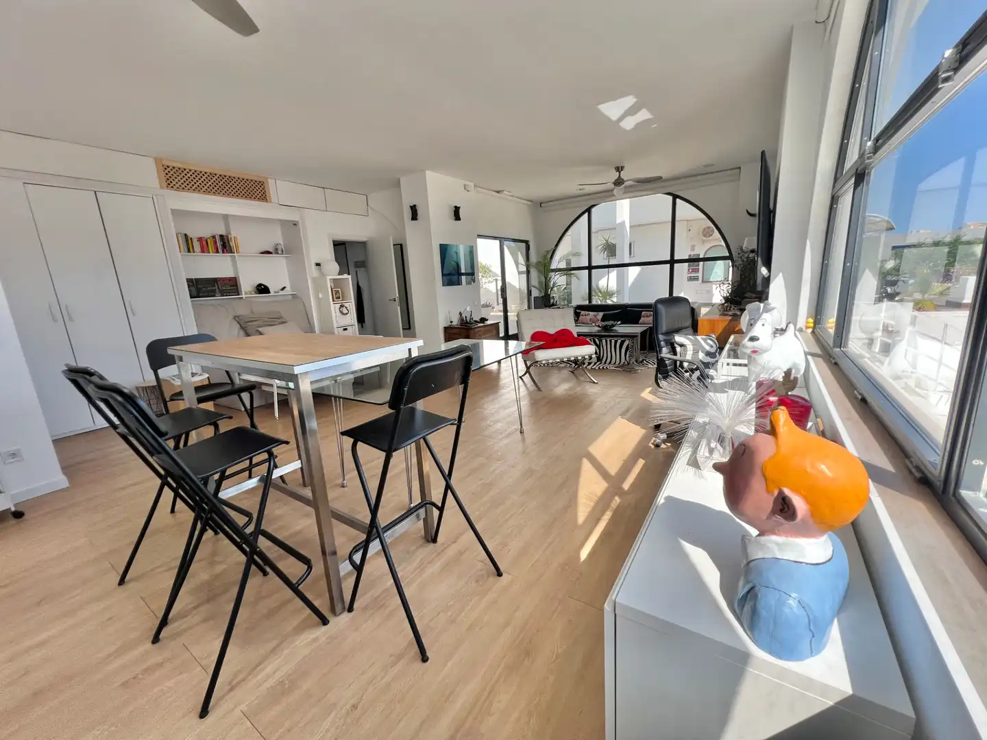 Sala d'estar de Loft en venda en Alcalà de Xivert amb Aire condicionat, Terrassa i Traster
