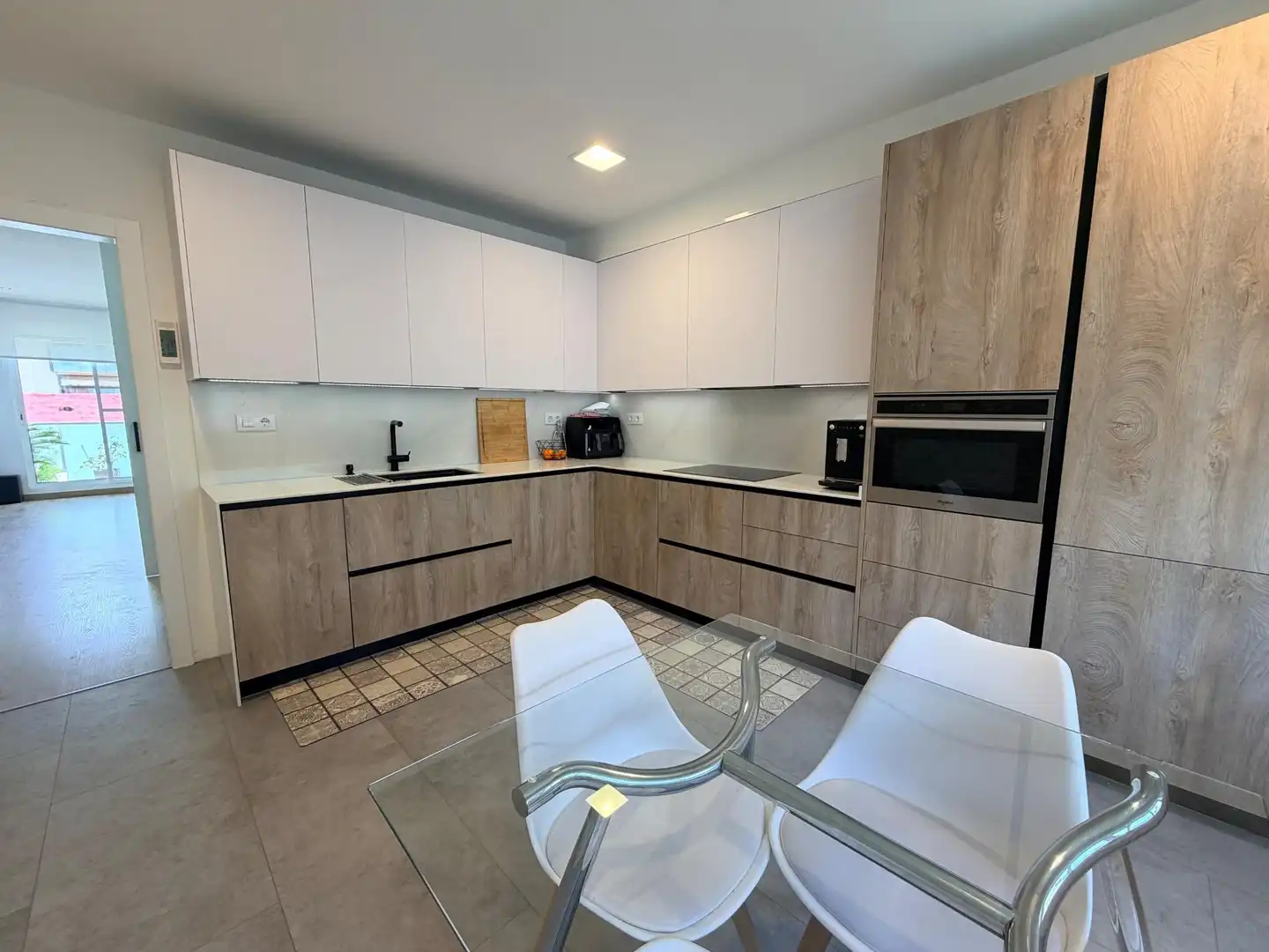 Kitchen of Houses for sale in Badalona  with Air Conditioner, Heating and Parquet flooring
