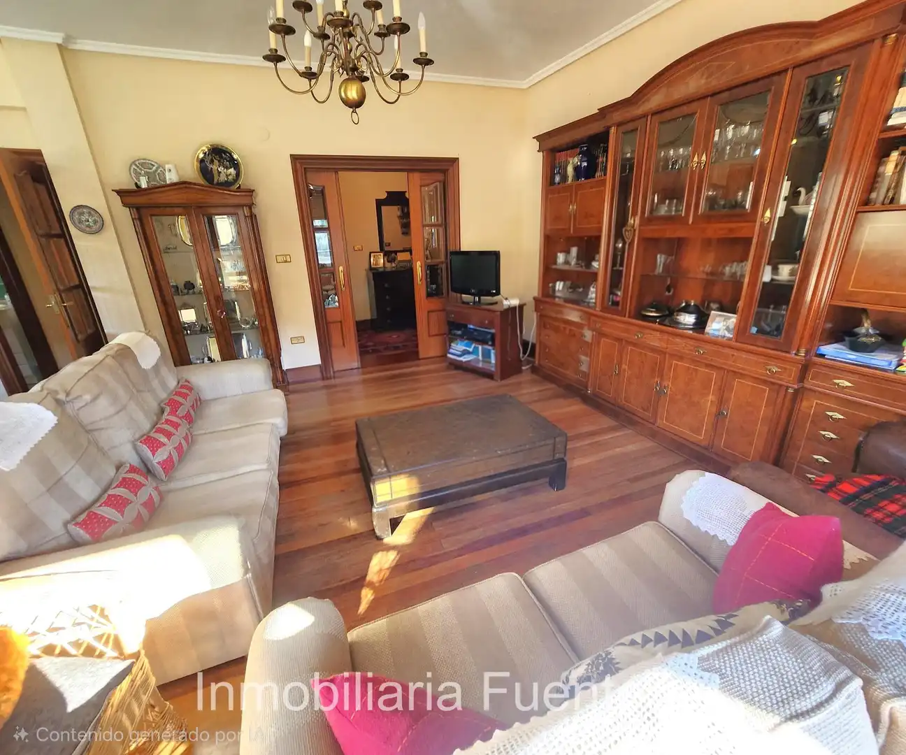 Sala de estar de Casa o chalet en venta en Zalla  con Calefacción, Jardín privado y Terraza