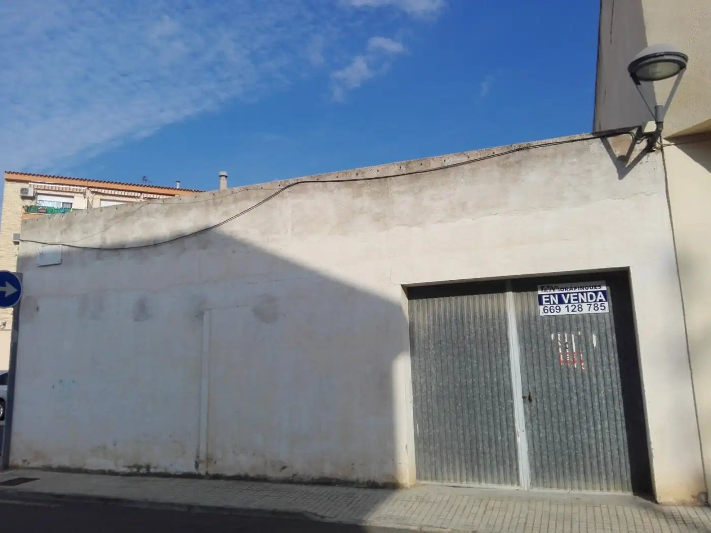 Vista exterior de Garatge en venda en Móra la Nova
