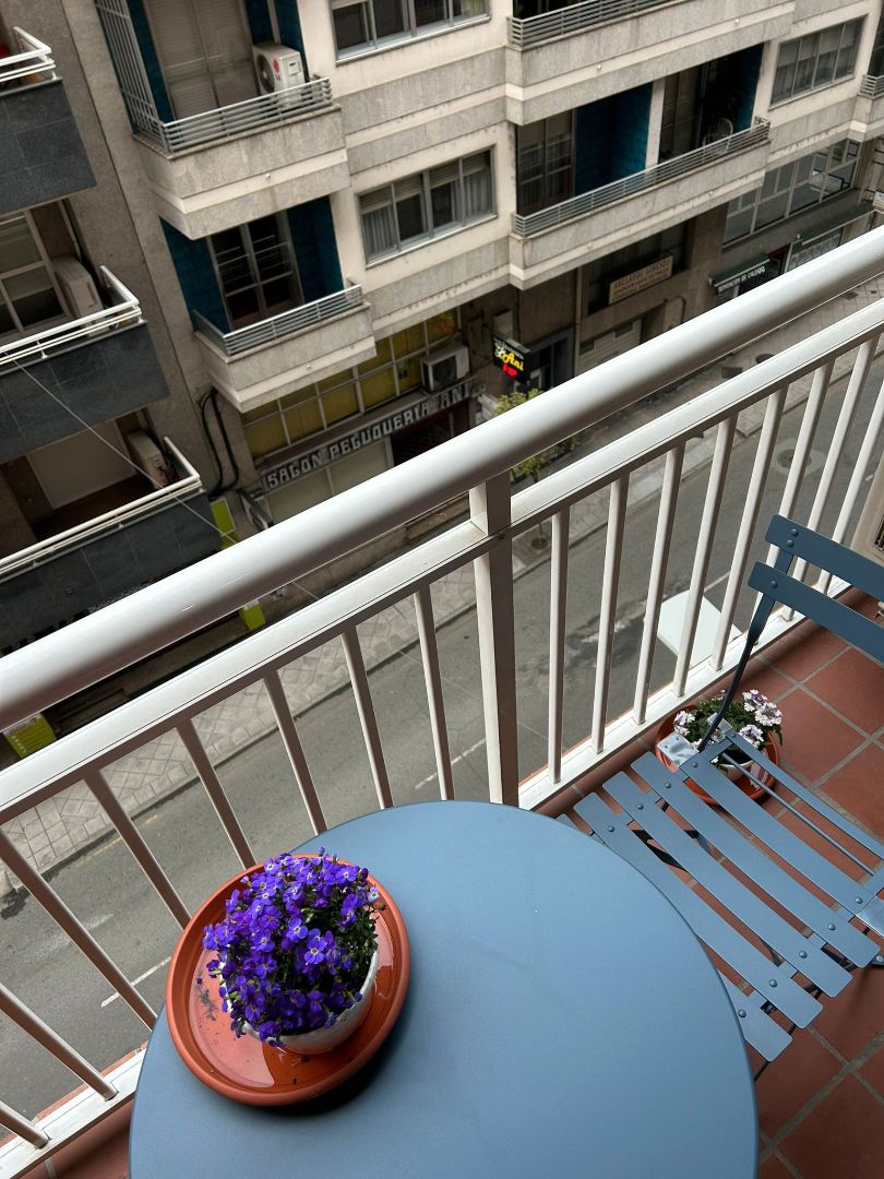 Terrasse von Wohnung zum Verkauf in Ourense Capital  mit Klimaanlage, Heizung und Parkett