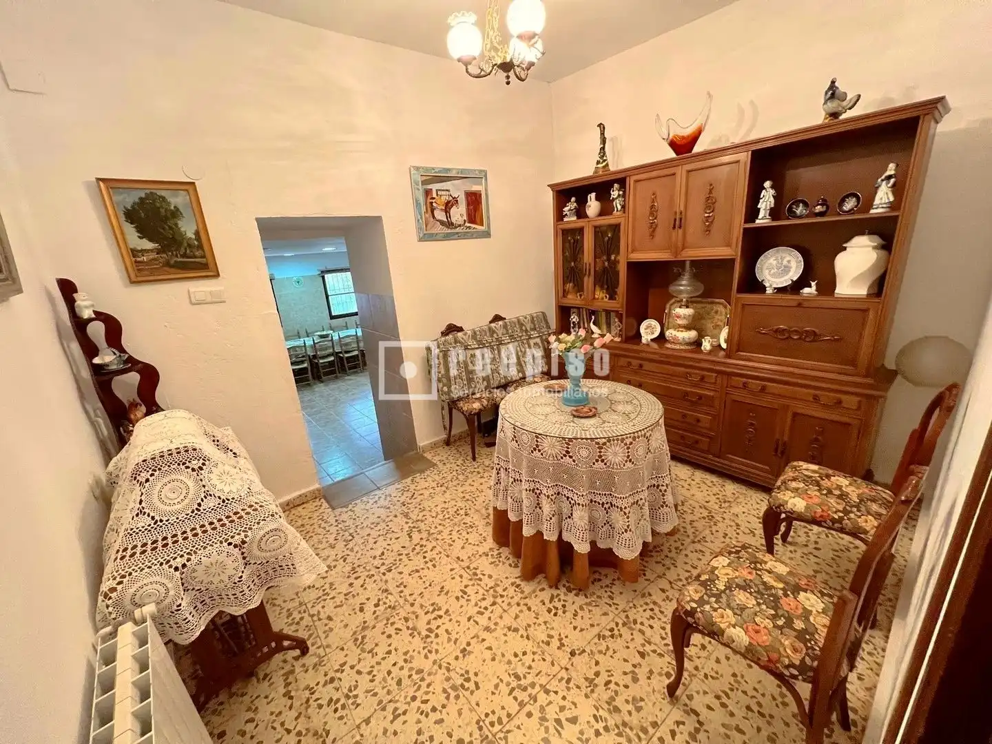 Wohnzimmer von Haus oder Chalet zum Verkauf in Casabermeja mit Privatgarten, Terrasse und Abstellraum