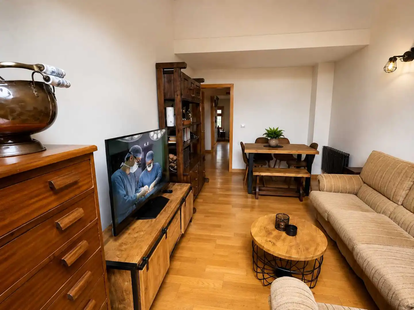 Living room of Flat for rent in Centro