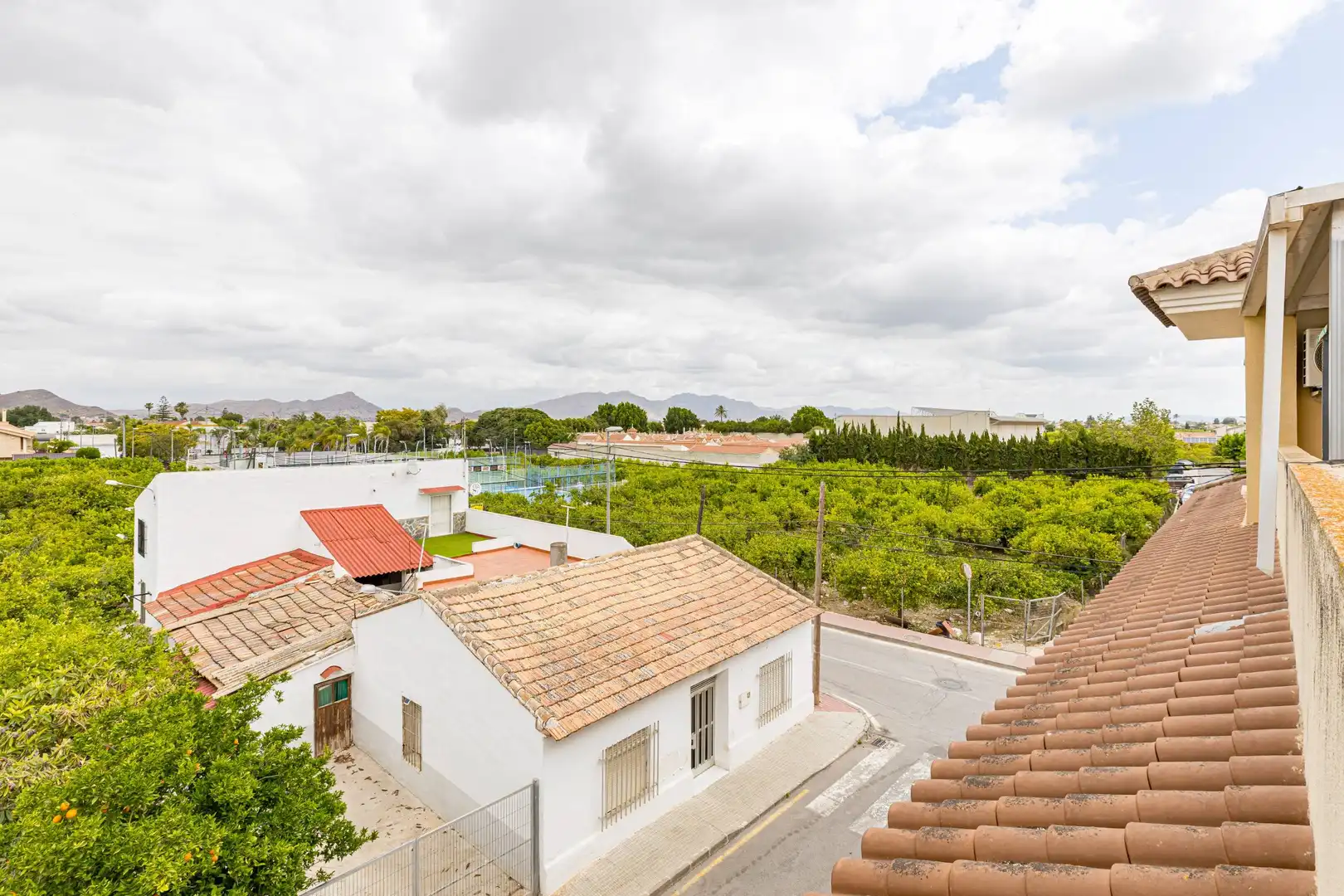 Vista exterior de Dúplex en venda en Murcia amb Aire condicionat, Jardí privat i Terrassa