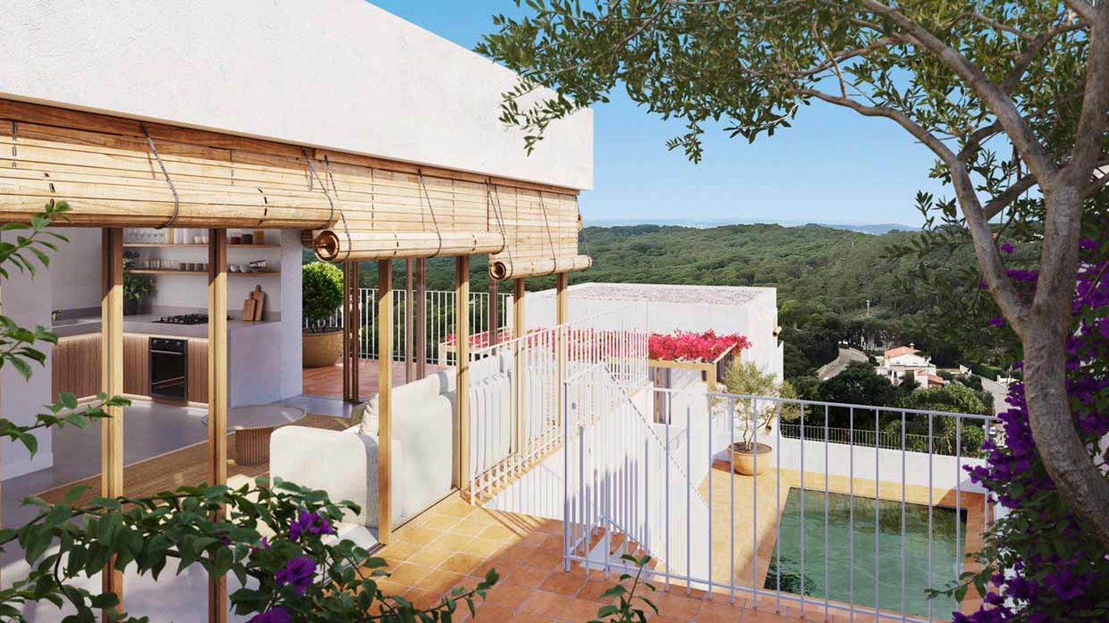 Habitación de Casa o chalet en venta en Begur con Aire acondicionado, Calefacción y Jardín privado