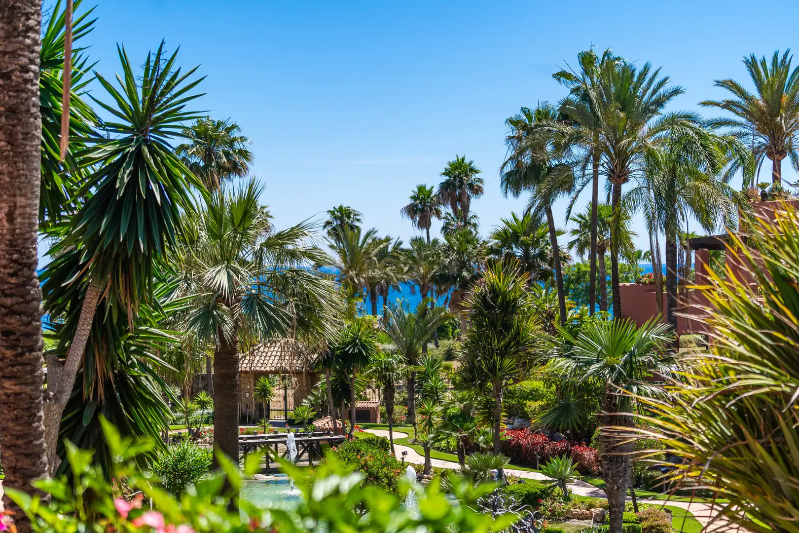 Garten von Wohnungen zum Verkauf in Estepona mit Klimaanlage, Heizung und Terrasse
