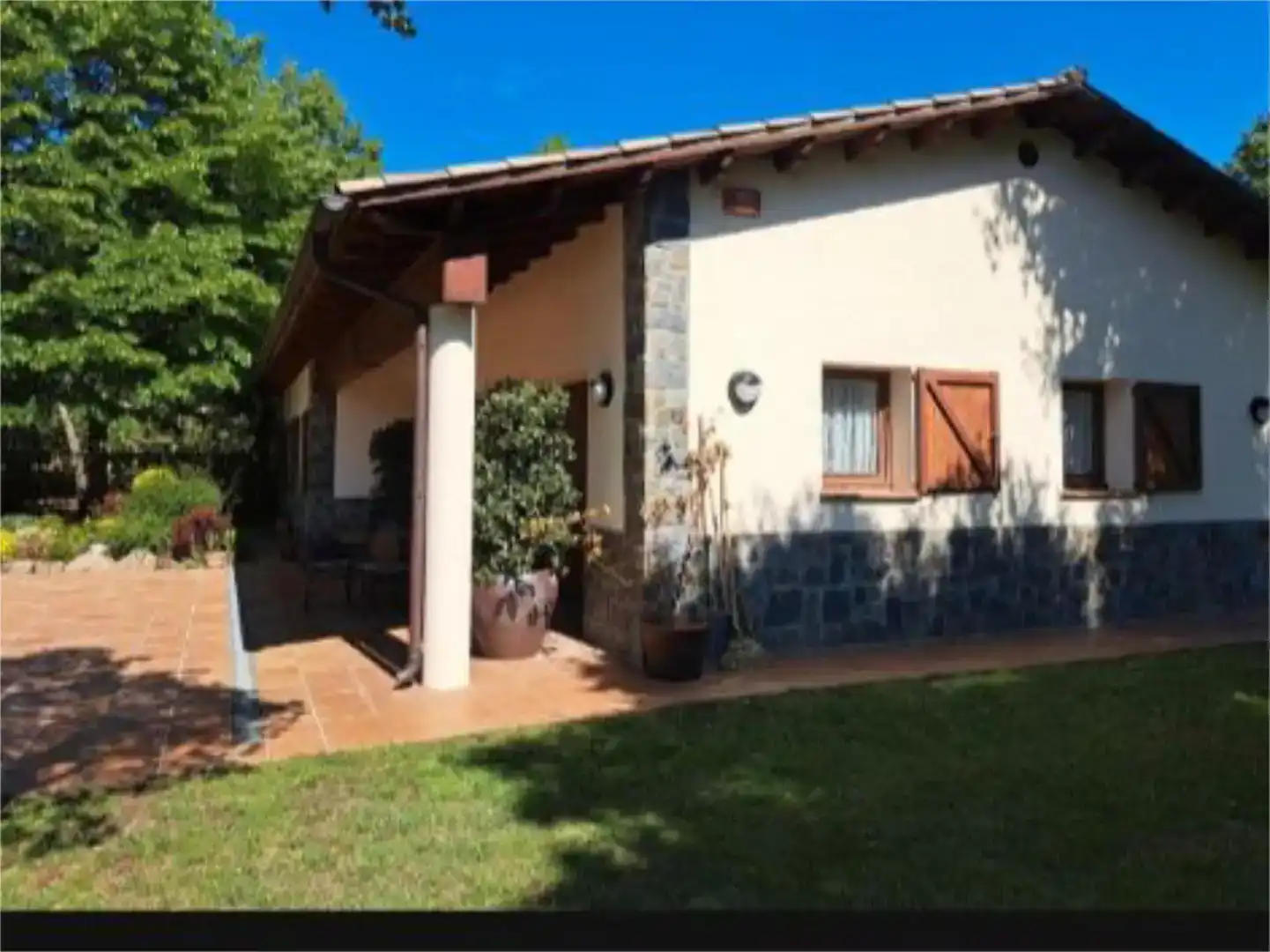 Jardí de Casa o xalet en venda en Sant Hilari Sacalm amb Aire condicionat i Piscina