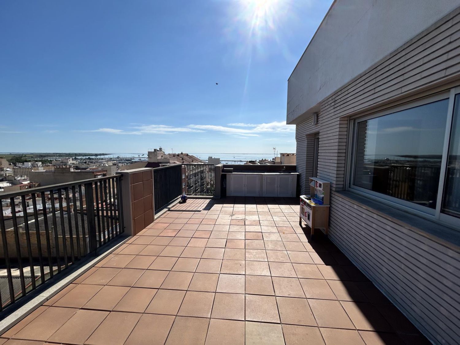 Terrace of Apartment for sale in Sant Carles de la Ràpita  with Air Conditioner, Heating and Parquet flooring