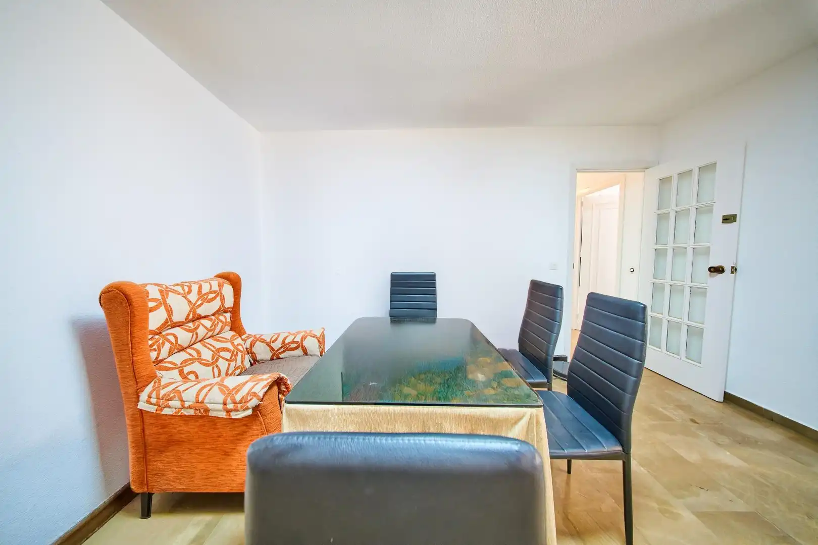 Dining room of Flat for rent in Granada  with Heating, Terrace and Storage room