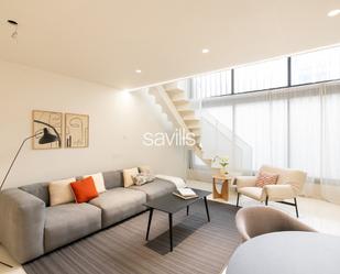 Sala d'estar de Apartament en venda en  Barcelona Capital