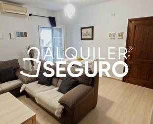Living room of Flat to rent in Gibraleón  with Air Conditioner, Storage room and Furnished