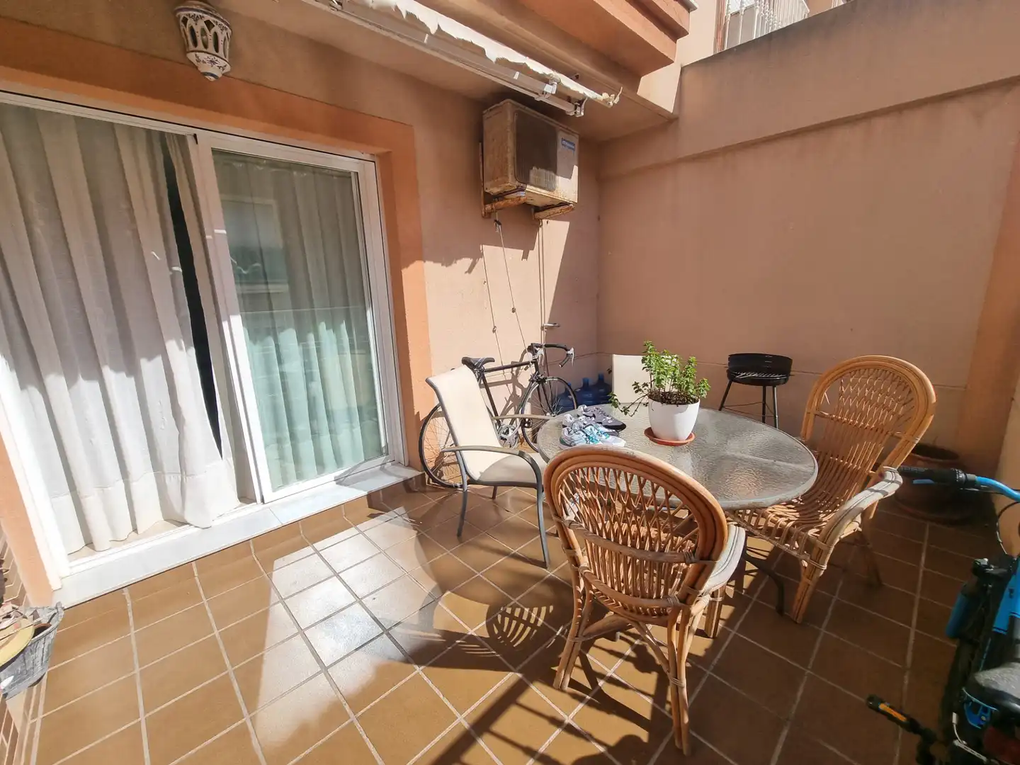 Terrace of Detached homes for sale in Roquetas de Mar  with Air Conditioner, Heating and Terrace