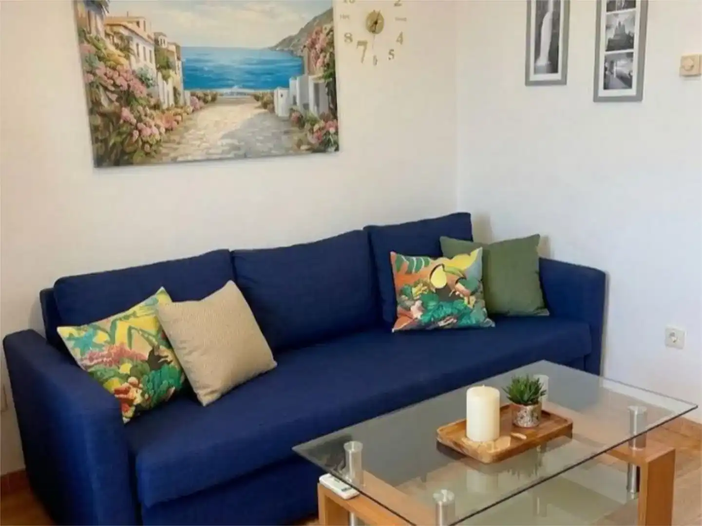 Sala d'estar de Pis en venda en Palafolls amb Aire condicionat i Balcó