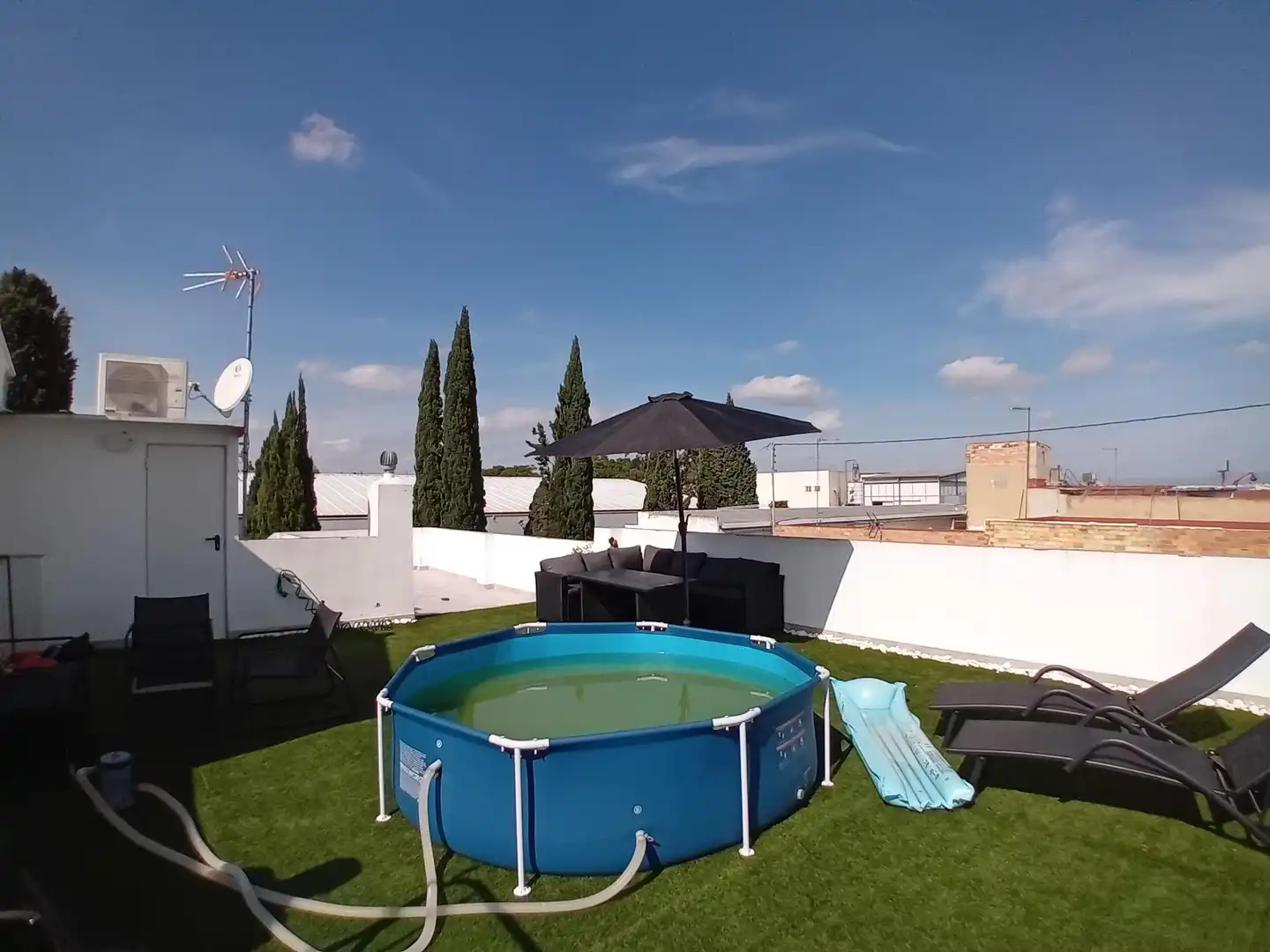 Swimming pool of Houses for sale in Aldaia, Valencia