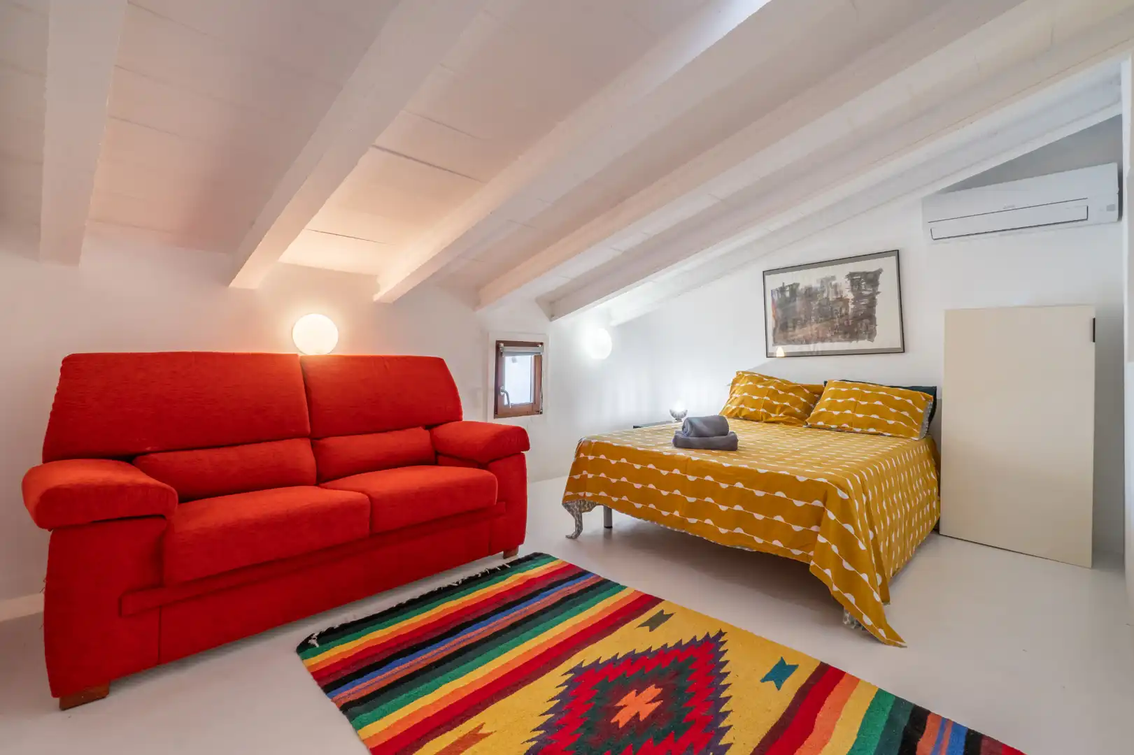 Schlafzimmer von Einfamilien-Reihenhaus zur Miete in Artà mit Klimaanlage, Heizung und Terrasse