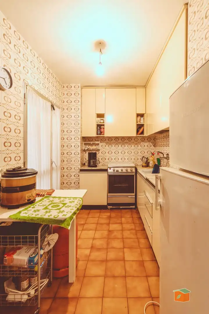 Cocina de Piso en venta en Santa Bàrbara con Amueblado y Balcón