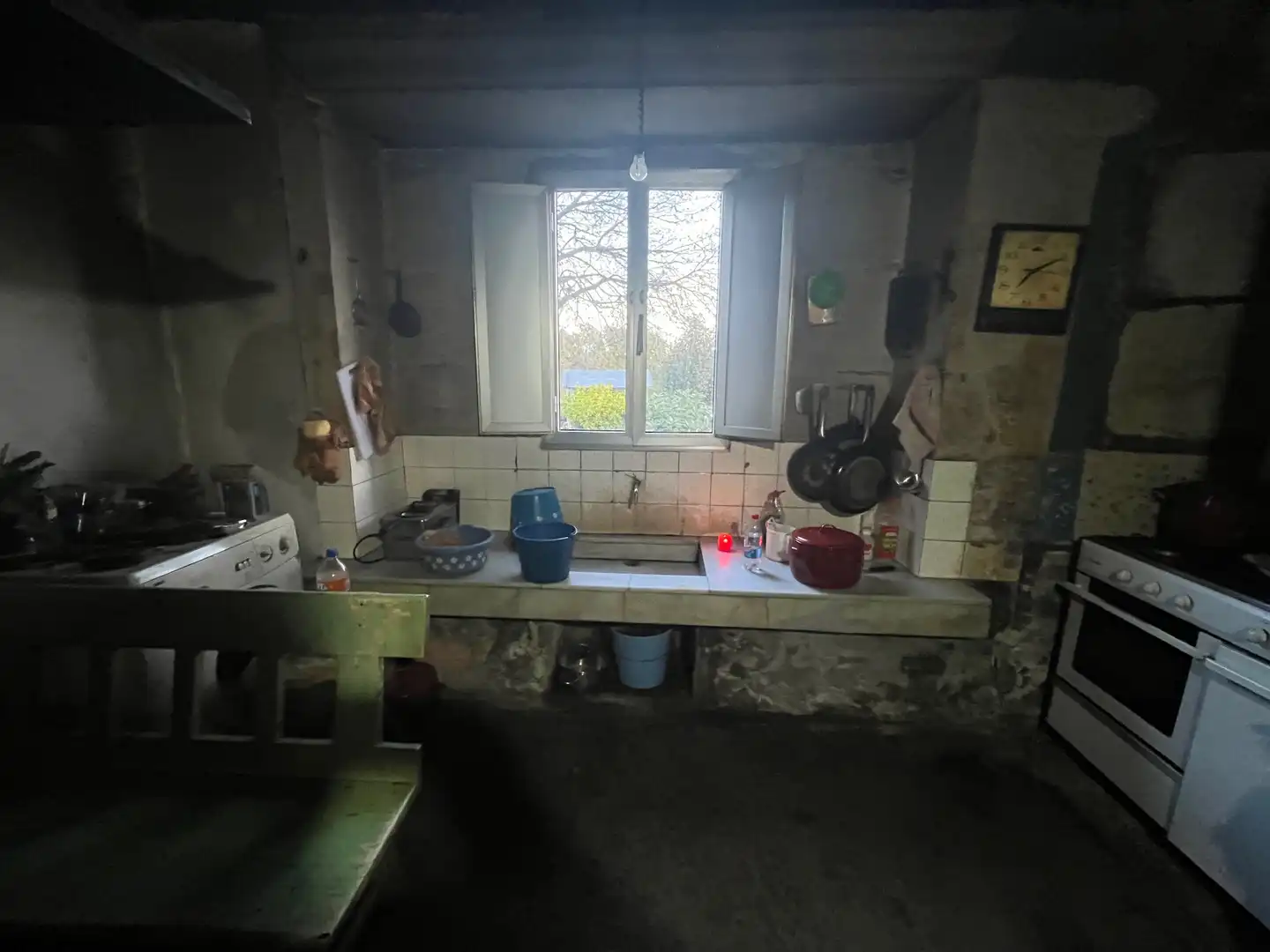 Cocina de Casa adosada en venta en Sarria con Jardín privado