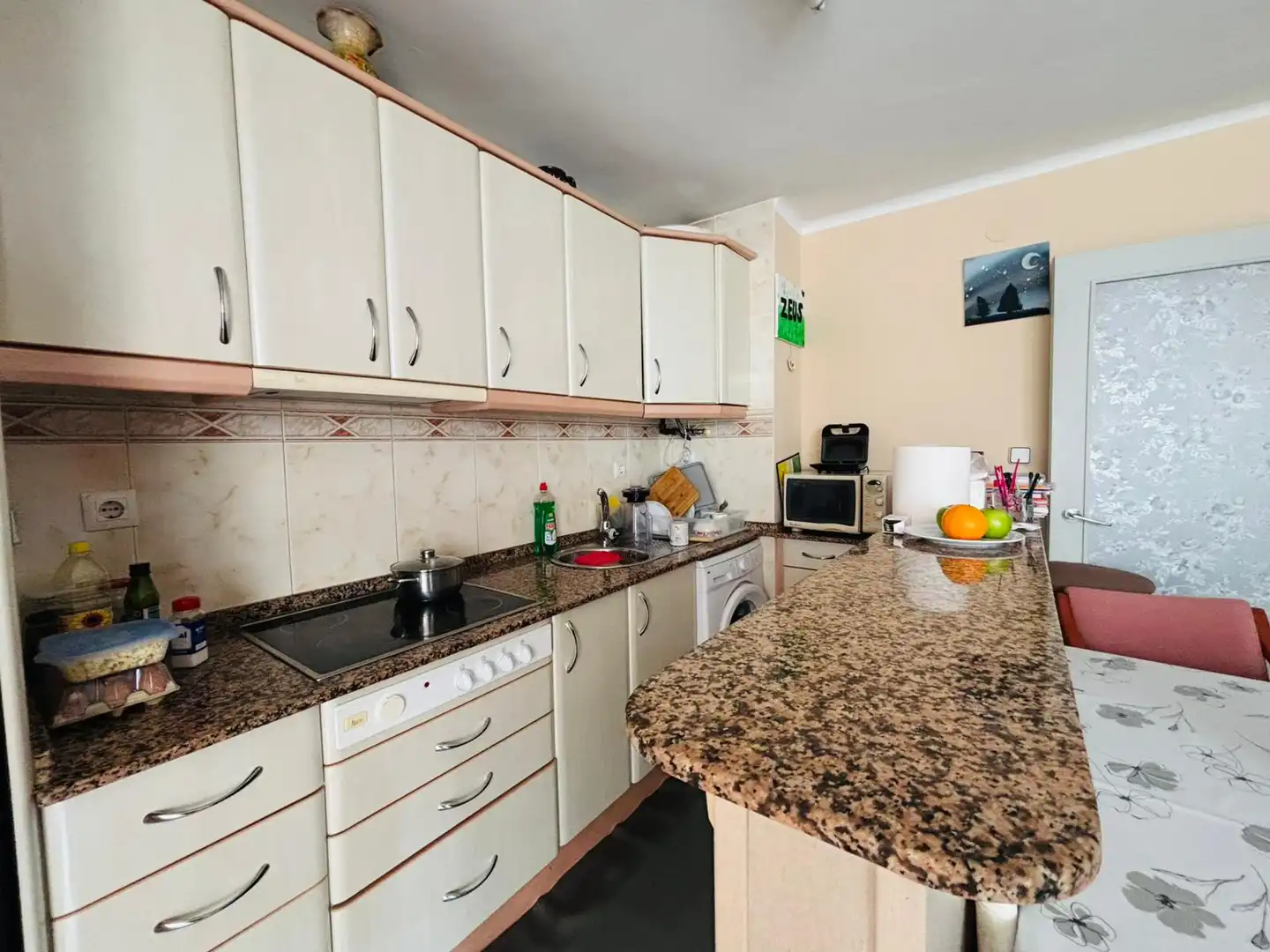 Kitchen of Flat for sale in Salou  with Air Conditioner, Terrace and Furnished