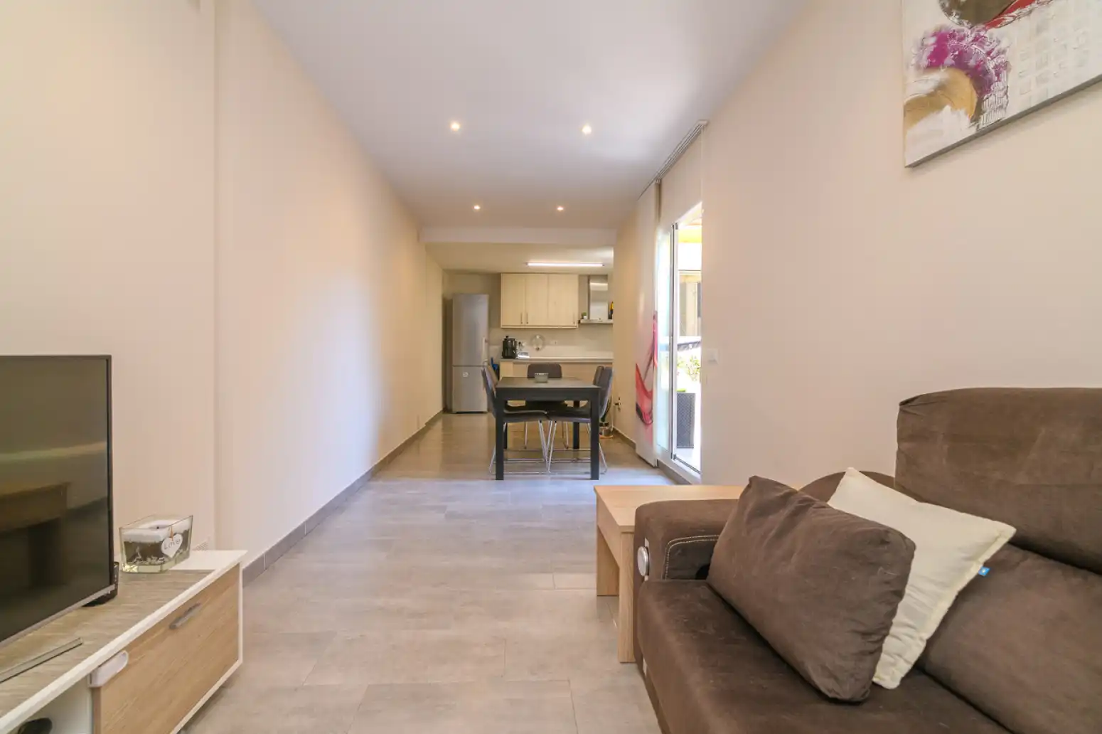 Sala de estar de Piso en venta en Viladecans con Terraza