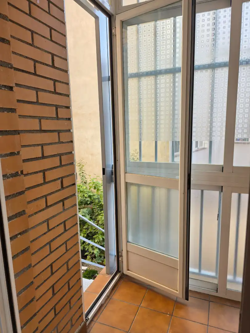 Balcony of Flat for sale in Madrid  with Air Conditioner, Heating and Private garden