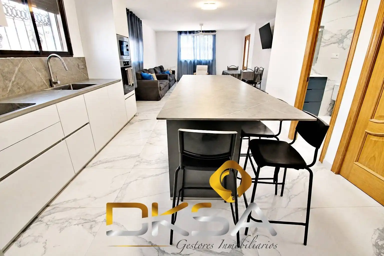 Küche von Haus oder Chalet zum Verkauf in Vila-real mit Klimaanlage, Heizung und Abstellraum
