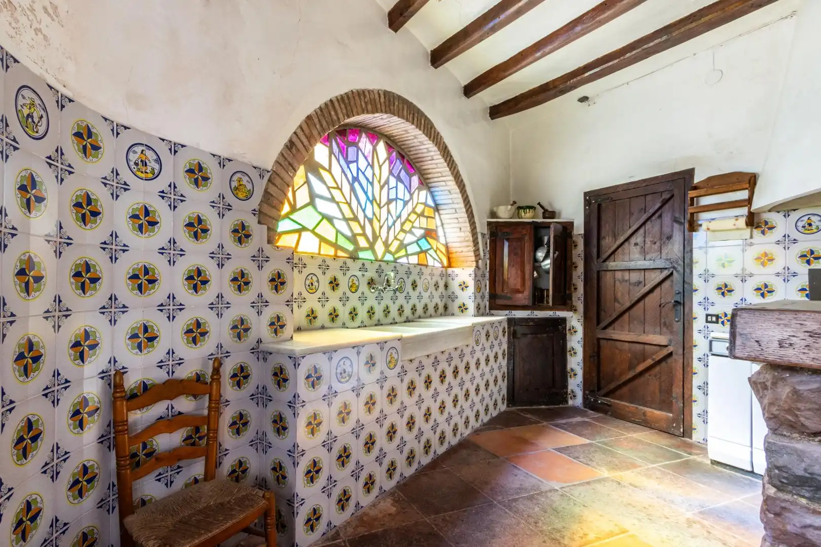 Cocina de Casa o chalet en venta en Sant Llorenç Savall con Balcón