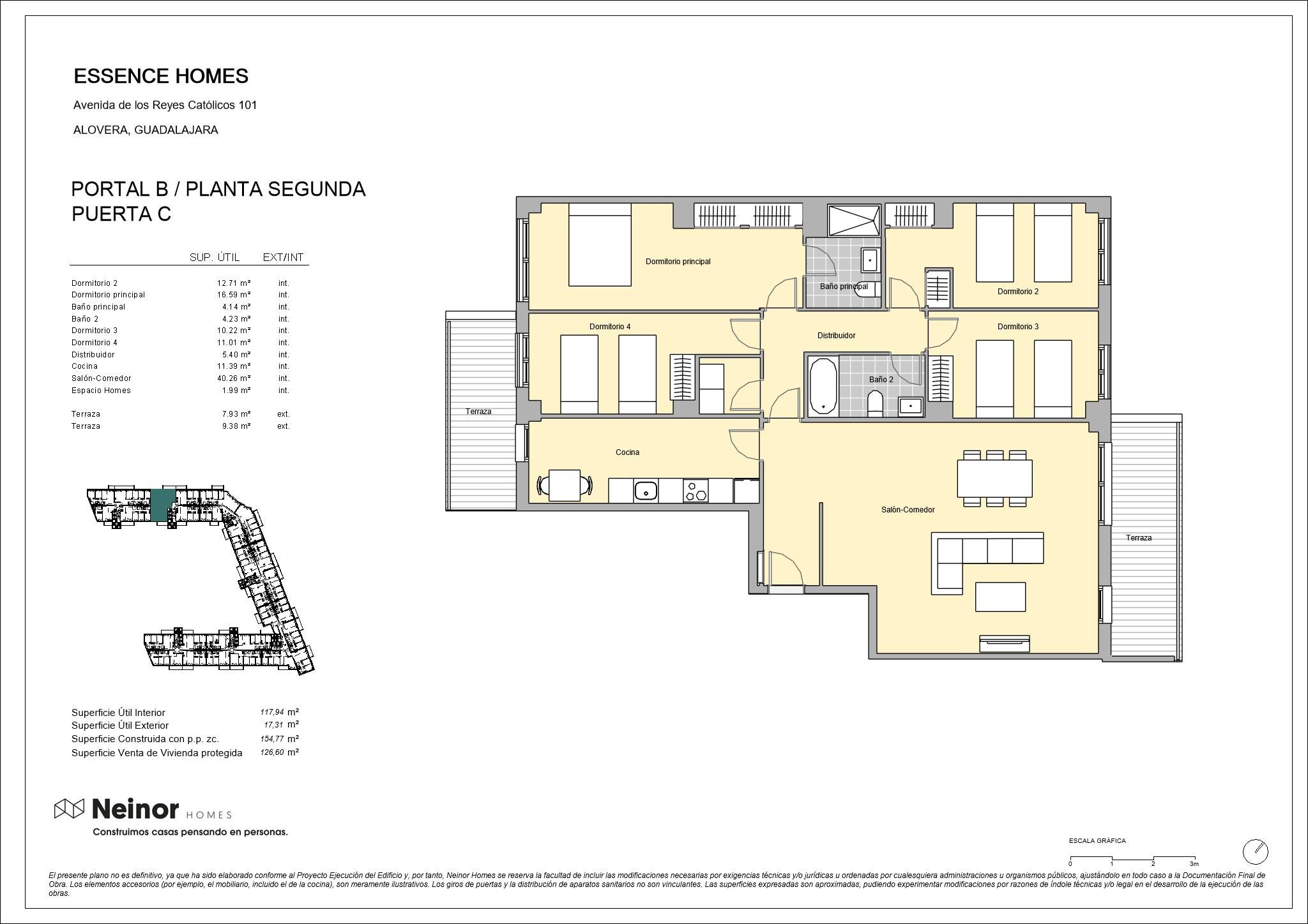 Piso en venta en   Avenida Camino las Fuentes, Alovera