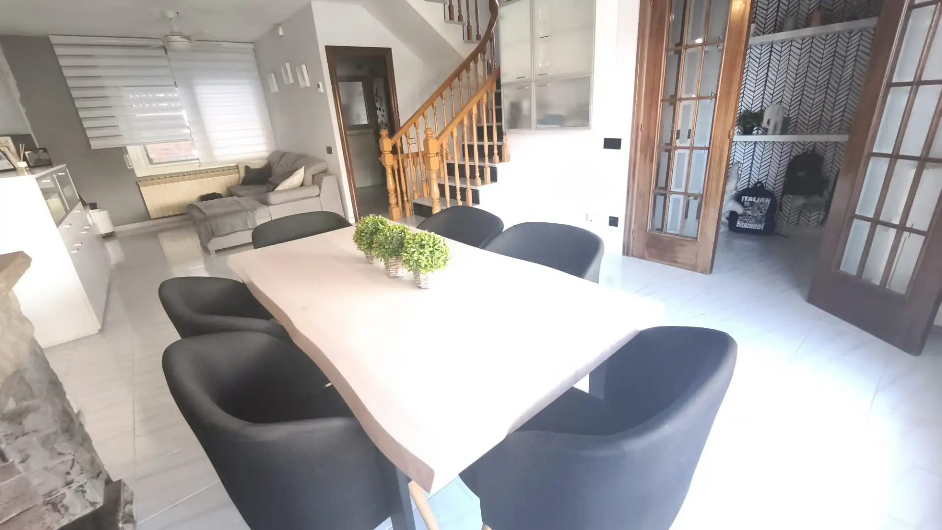 Comedor de Casa adosada en venta en Cervelló con Aire acondicionado, Calefacción y Terraza