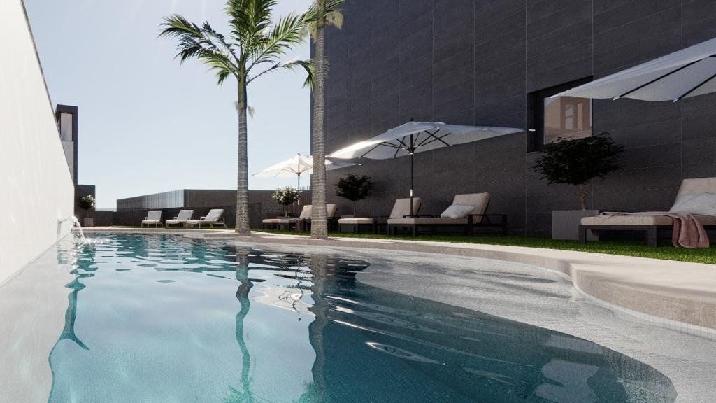 Swimming pool of House or chalet for sale in  Murcia Capital  with Air Conditioner, Heating and Private garden