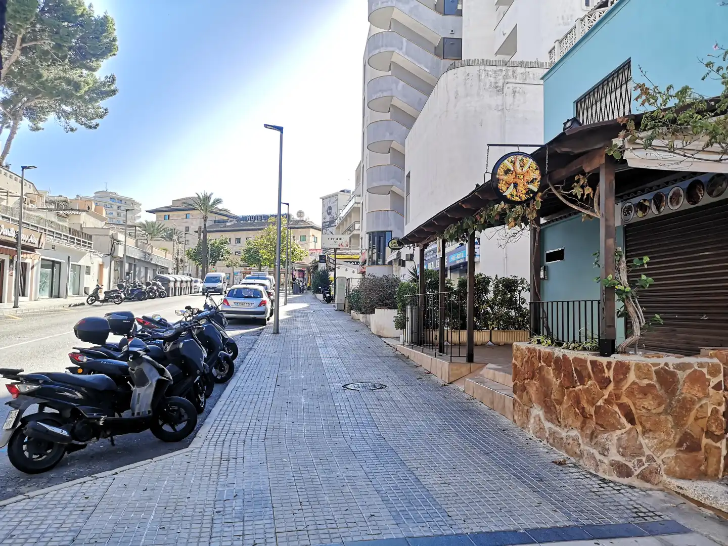 Außenansicht von Geschaftsraum zum Verkauf in  Palma de Mallorca mit Terrasse