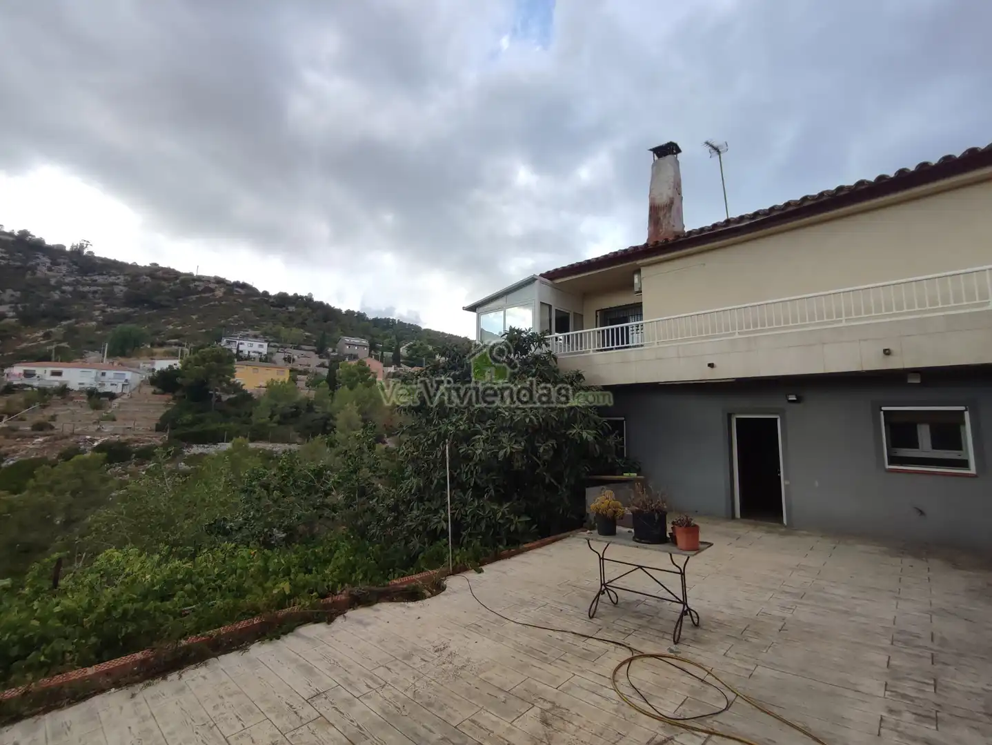 Vista exterior de Casa o xalet en venda en Vallirana amb Aire condicionat, Calefacció i Jardí privat
