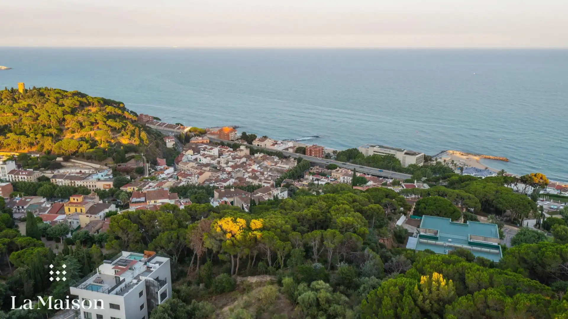 Vista exterior de Casa o chalet en venta en Caldes d'Estrac con Aire acondicionado, Calefacción y Jardín privado