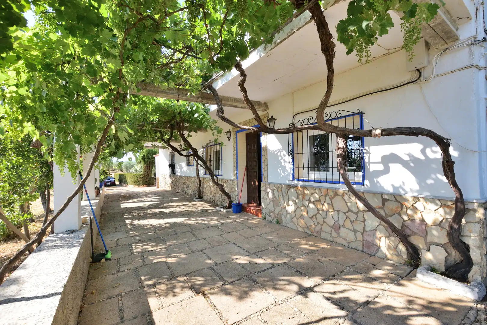 Vista exterior de Finca rústica en venta en Setenil de las Bodegas con Jardín privado, Terraza y Trastero